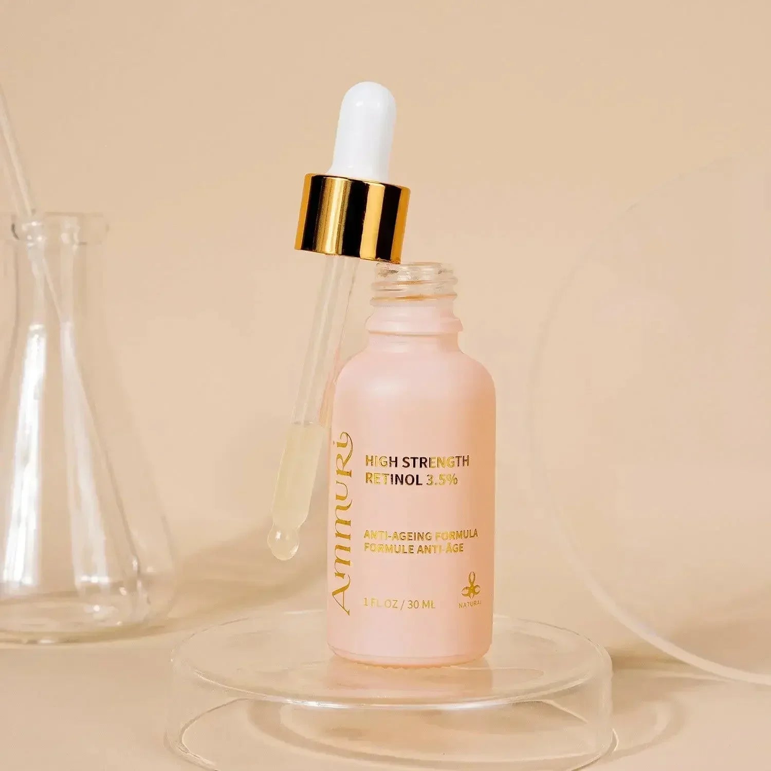 Ammuri Skincare Sérum facial antienvejecimiento - Retinol de alto volumen al 3,5 %