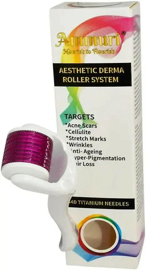 Sistema de cuidado de la piel Ammuri Beauty Derma Roller para una piel joven
